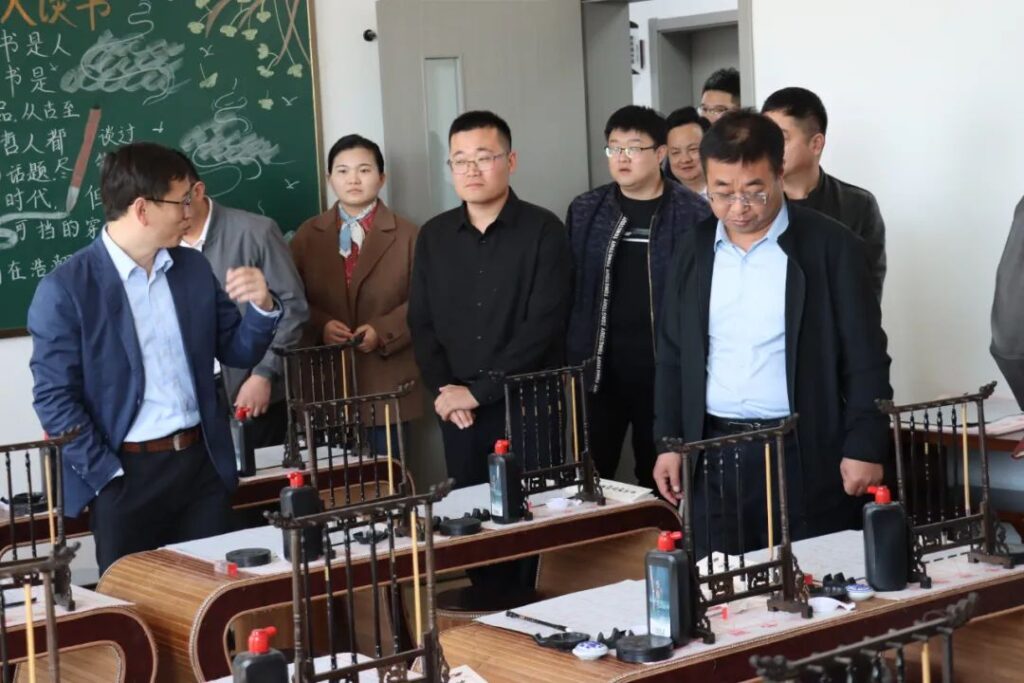 滨州市阳信县领导莅临我校开展预防未成年人违法犯罪调研工作
