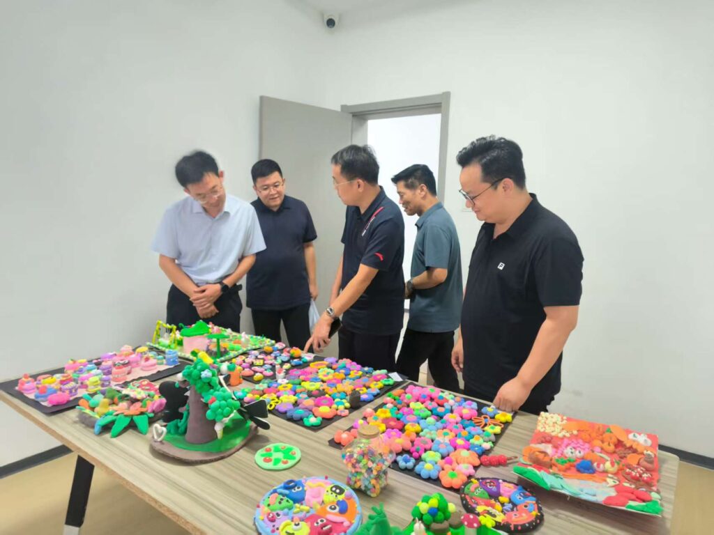 博兴县委政法委领导一行调研我校青少年预防犯罪矫治工作