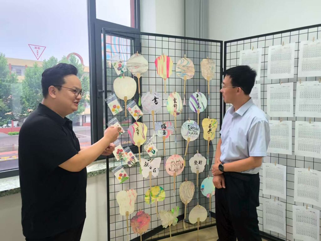 博兴县委政法委领导一行调研我校青少年预防犯罪矫治工作