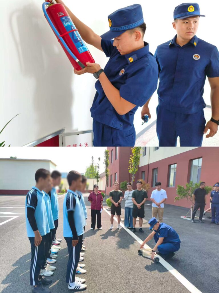 桓台县友谊路消防救援站走进淄博德志学校开展专项活动