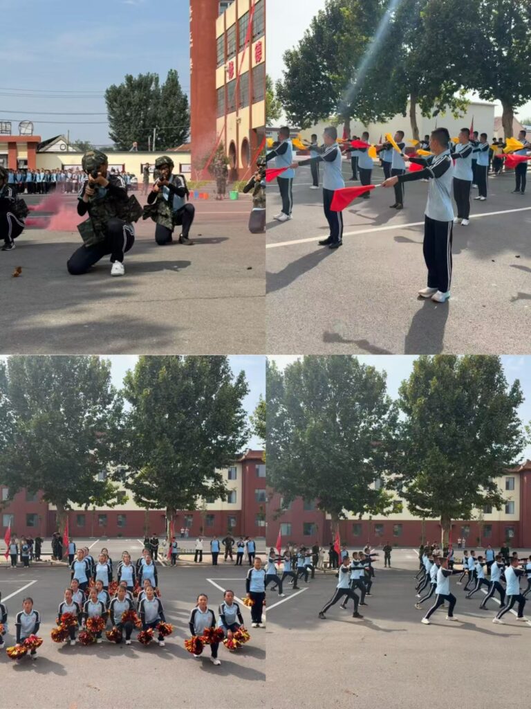 军训淬火扬风采！淄博德志学校10.1军训会操检阅圆满举行
